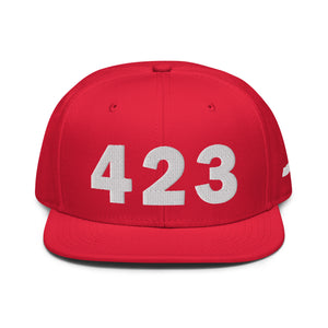 423 Area Code Snapback Hat