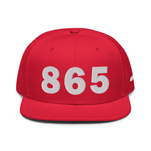 865 Area Code Snapback Hat