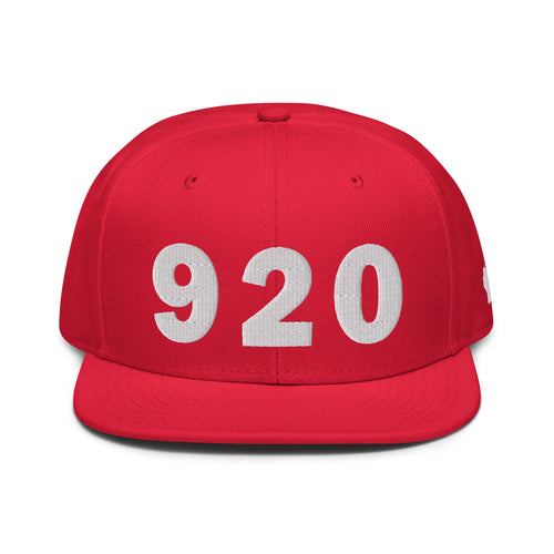 920 Area Code Snapback Hat