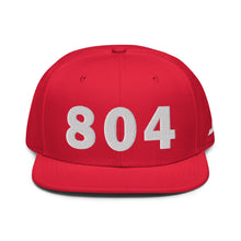 Load image into Gallery viewer, 804 Area Code Snapback Hat