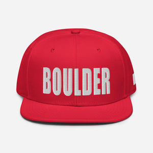 Boulder Colorado Snapback Hat