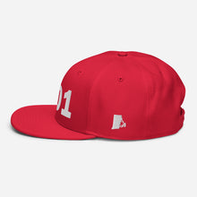 Load image into Gallery viewer, 401 Area Code Snapback Hat