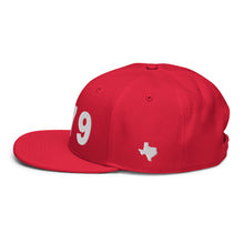 Load image into Gallery viewer, 979 Area Code Snapback Hat