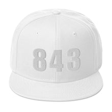 Load image into Gallery viewer, 843 Area Code Snapback Hat