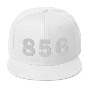 856 Area Code Snapback Hat