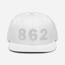 Load image into Gallery viewer, 862 Area Code Snapback Hat