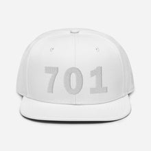 Load image into Gallery viewer, 701 Area Code Snapback Hat