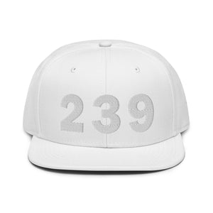 239 Area Code Snapback Hat