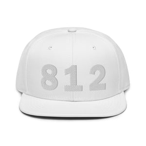 812 Area Code Snapback Hat