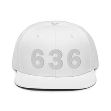 Load image into Gallery viewer, 636 Area Code Snapback Hat