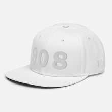 Load image into Gallery viewer, 908 Area Code Snapback Hat