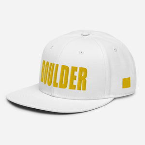 Boulder Colorado Snapback Hat